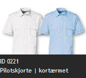 ID 0221 Pilotskjorte | kort�rmet