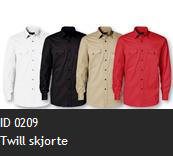 ID 0209 Twill skjorte