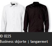 ID 0225 Business skjorte | lang�rmet