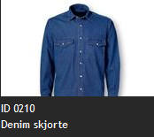 ID 0210 Denim skjorte