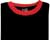 black / red