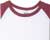 white/burgundy
