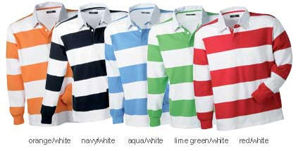 Rugby Shirt Striped JN99 NEW!