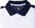 white/navy Polo Contrast JN36