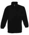 Fleece med gennemg�ende lynl�s