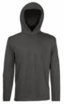 Long Sleeve Hooded T Dess.: 61-190-0