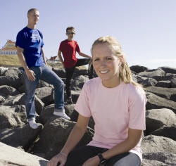 God T-shirt i en kvalitet over gennemsnittet; Basic Cotton