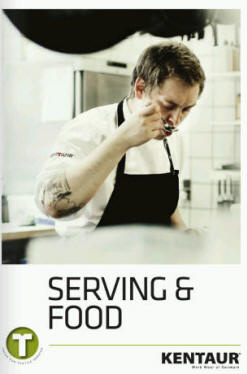 Kentaur - SERVING & FOOD - Kokke- og tjenerbeklædning - med tryk og broderi om ønsket