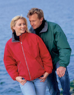 Tobago - NW454 Taslan jakke med Fleece - KLIK PÅ BILLEDET FOR AT SE SKITSEFORMEN