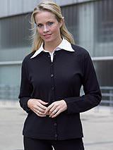 Lady Cardigan m/rund hals