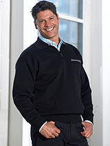 Pullover med polokrave