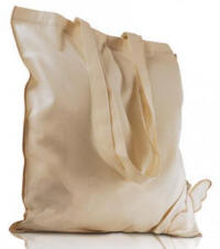 WE ♥ YOU BAG - WLC.02 Mulepose med trykt budskab - med mulighed for eget logo tilf�rt.