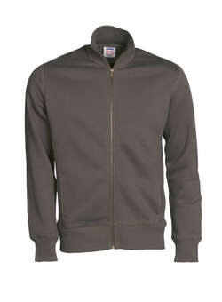 B&C Spider / Men Sweatshirt med gennemg�ende lynl�s i metal, flatlock stikninger, 2 stiklommer, 80 % bomuld/20 % polyester, 280 g/m2.