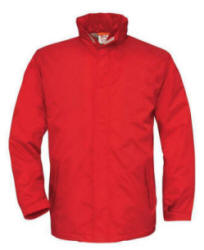 B&C Ocean Shore - Nylonjakke i 100 % taffeta nylon med polyesterfor, skjult h�tte i kraven, 2 yder og 2 inderlommer, gennemg�ende lynl�s med vindlukke med velcro, velcrolukke ved �rme, elastiksn�re forneden.