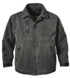 Stormtech WSX-1 Sailcoth - Smart canvasjakke til herrer i forvasket kvalitet, let kviltet for, store lommer, velcro ved �rmer.