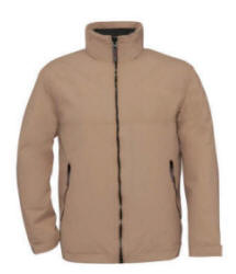 B&C Re-Load / Men - Taslan nylon, vandt�thed 1000 mm, med soft-feel coating. Kritiske s�mme er tapede. Polyester foring, fleece i kraven, mange detaljer.