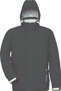B&C Adrenaline / Men - Vandt�thed 2000 mm., taslan nylon med �ndbar membran og fuldt tapede s�mme. Polyester foring, aftagelig h�tte, elastik sn�re, mange detaljer, velegnet til ski.