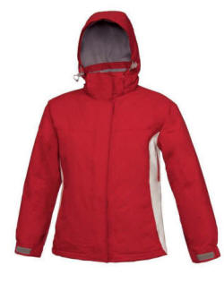 B&C Adrenaline / Women - Vandt�thed 2000 mm., taslan nylon med �ndbar membran og fuldt tapede s�mme. Polyester foring, aftagelig h�tte, elastik sn�re, mange detaljer, velegnet til ski.