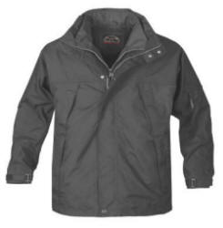 Stormtech VPX-3 Performance Pa - Super vinterjakke i Oxford nylon med H2X� vandt�t/�ndbar system, vandt�thed 5000 mm., �ndbarhed 3000g/m2, foret inderjakke med aftagelige �rmer der kan tages ud, h�tte kan skjules i kraven.