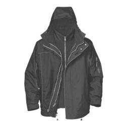 Stormtech XR-4 - Super jakke i Oxford nylon med H2X� vandt�t/�ndbar system, vandt�thed 2000 mm., �ndbarhed 1000 g/m2, aftagelig microfleece inderjakke, aftagelig h�tte, mange detaljer.