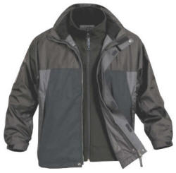 Stormtech XT-2 - Super kvalitets jakke med aftagelig softshell inderjakke, vandt�thed 10000 mm., �ndbarhed 5000 g/m2, ekstra ventilation under �rmer, aftagelig h�tte, mange detaljer. St�rrelser: S-XXXL 