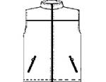 Unisex fleece vest 