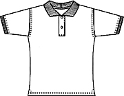 Dame polo-shirt.