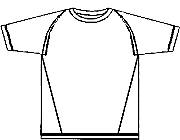 Herre løbe t-shirt.