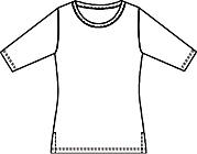Lady t-shirt.