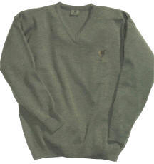 169511102 Pullover med V-hals