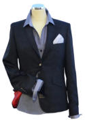 Turo Tailor - Kvalitet 6285 Dameblazer i uldstretch - 12