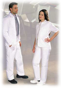 Kanalsyet termo og hvid thermotj som Indvendig og som udvendige modeller