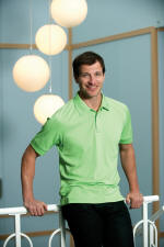 Teflon coated polo til herre