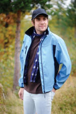Unisex softshell jakke. Vind- og vandafvisende.