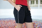 Unisex bade shorts.