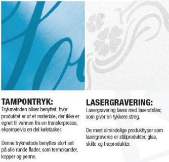 TAMPONTRYK - LASERGRAVERING