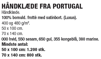 H�NDKL�DE FRA PORTUGAL