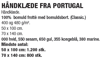 H�NDKL�DE FRA PORTUGAL