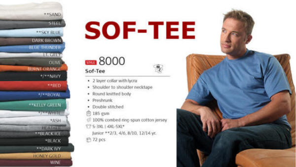 SOF-TEE - i Europas bedste kvaliteter - KLIK HER FOR AT SE NIVEAUET!