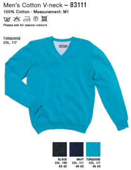 Men’s Cotton V-neck – 83111