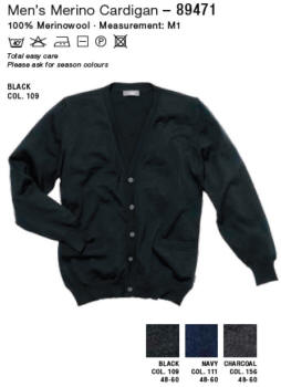 Men’s Merino Cardigan – 89471