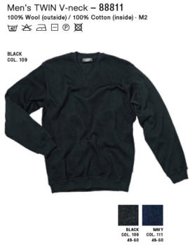 Men’s TWIN V-neck – 88811