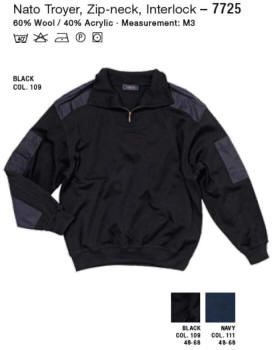 Nato Troyer, Zip-neck, Interlock – 7725