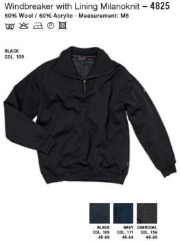 Windbreaker with Lining Milanoknit – 4825