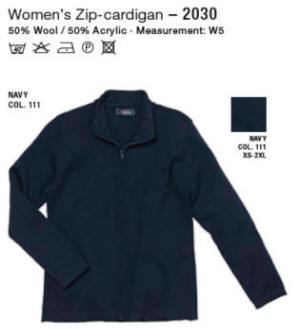 Women’s Zip-cardigan – 2030