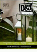 D&J - gaver - reklameideer fra Kosta og Orrefors - D&J Hovedkatalog 2013