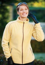 Jakke i microfleece til damer i 8 farver.