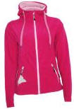 Dame microfleece. H�tte og kontrasts�mme.
