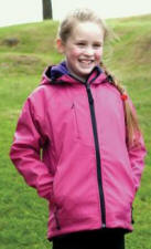 Unisex softshell jakke.
