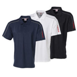 Poloshirt i svedtransporterende kvalitet